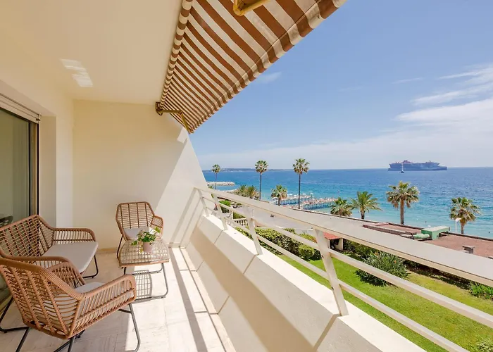 Georges III - Apartment With Panoramic View Of Cannes