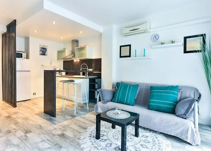 Cannes proche plage, beau studio avec terrasse