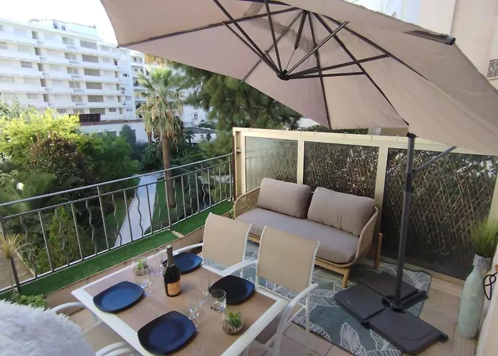 Mythique Miramar Cannes Croisette Terrasse Clim Parking Wifi