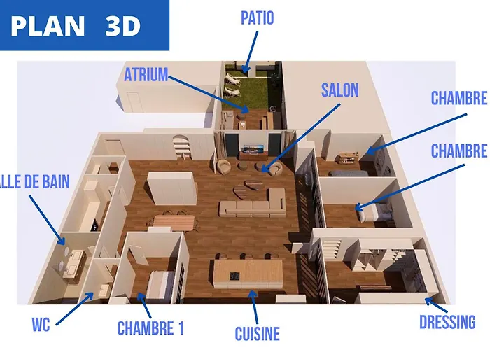 Elo - Loft 280M2- Luxe- 3Chambres - Vca