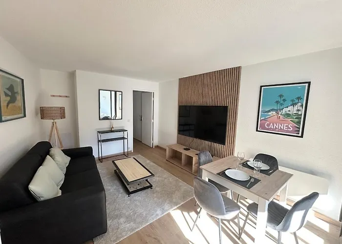 Elegant 2P Ideal Stay In Cannes