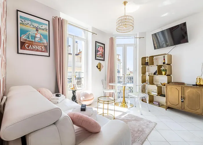 Vip - Lovely Studio For 2 People 5 Minutes From Palais Des Festivals
