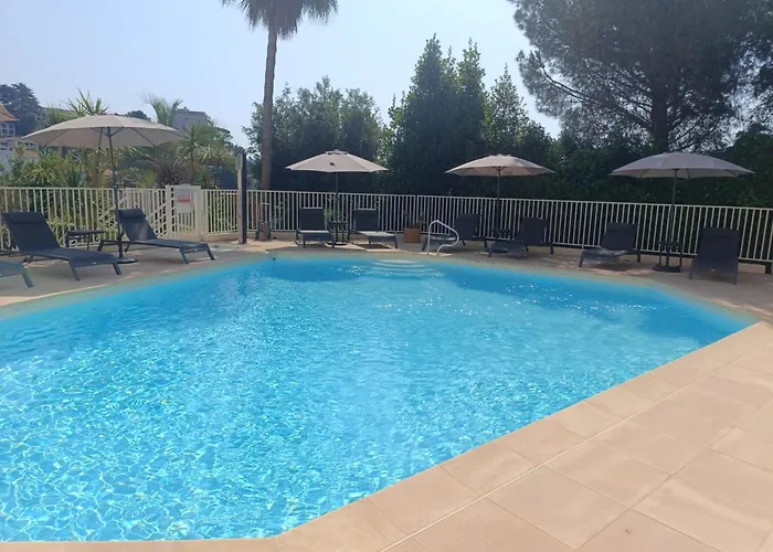 Residence De Luxe Sun Paradis, Studio Terrasse, Vue Mer Piscine