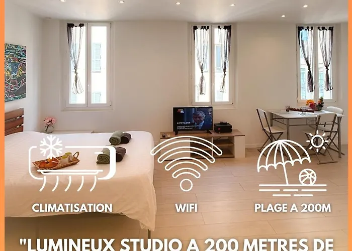 Le Clemenceau By Apirent #Cosy #200M Des Plages #Wifi