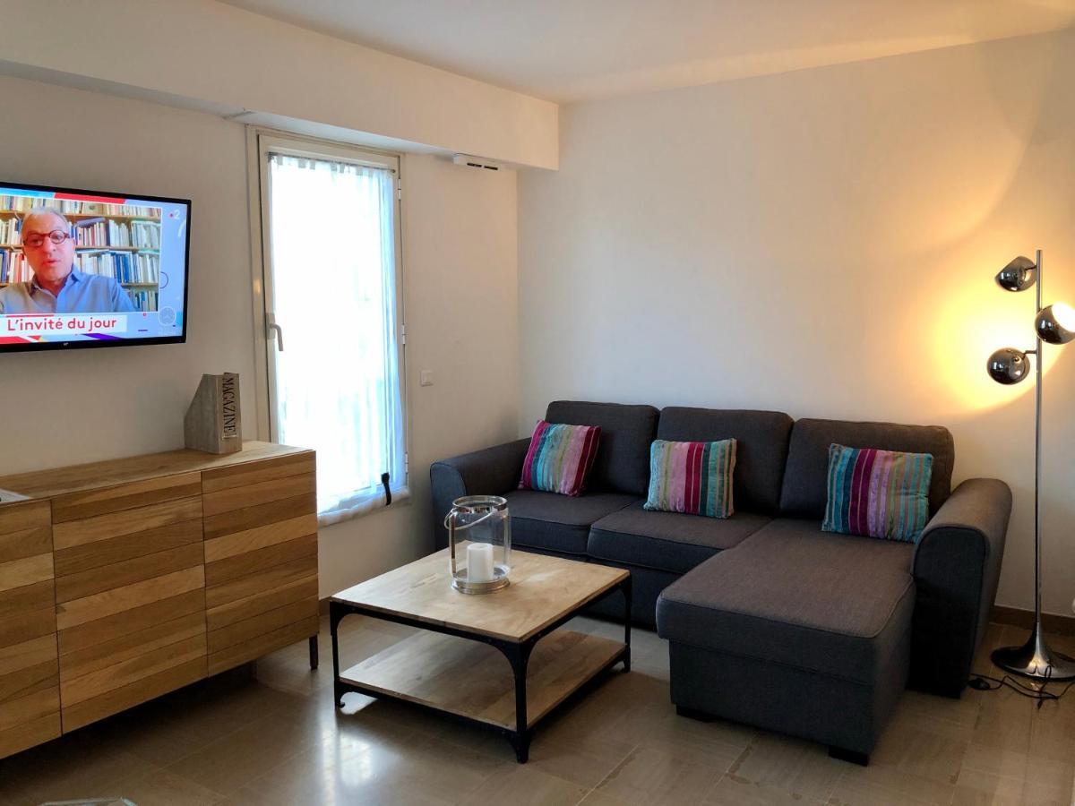 Apartment 2 Pieces Climatise - Superbe Piscine & Wifi- Coeur De Ville - Schneider - 500 M Rue D'antibes & Plages Cannes