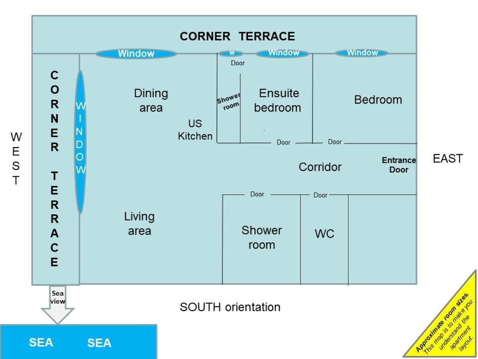Apartment Marriott : 2 Beds/2 Baths Sea View *
