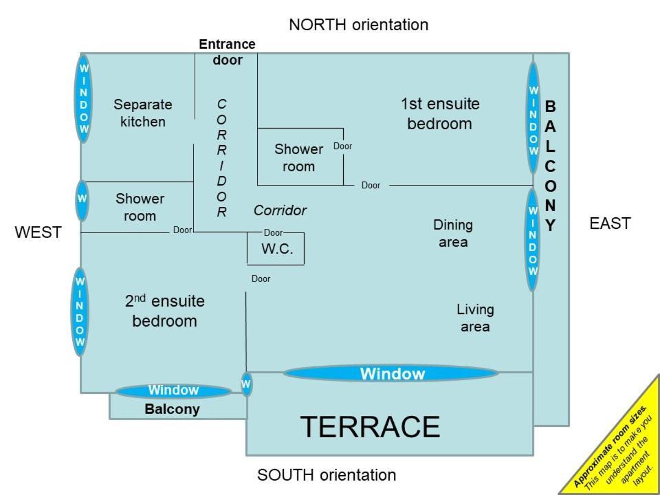 Mariott Area: Sunny 2 Beds /2 Baths Apartment *