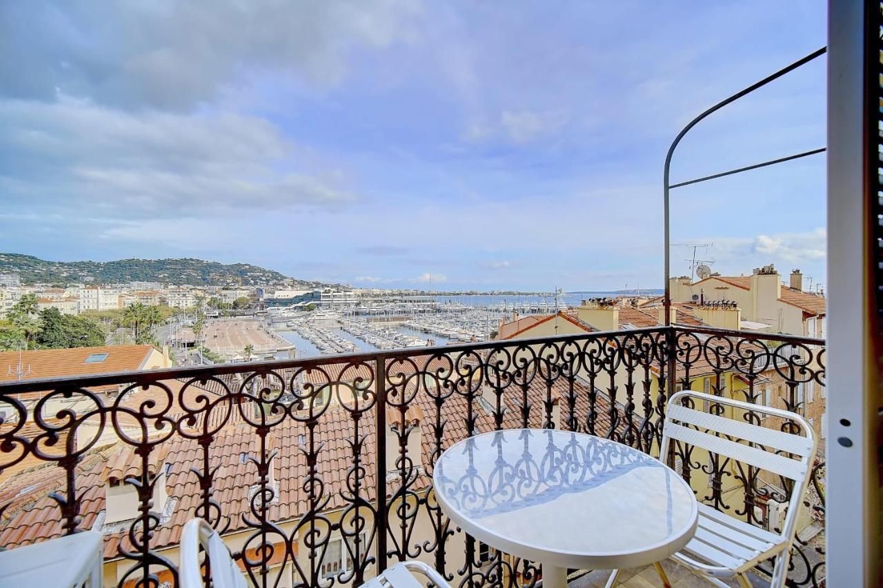 Immogroom - Sea View On The Port - Next To The Beaches - Ac - Wifi Appartement Cannes