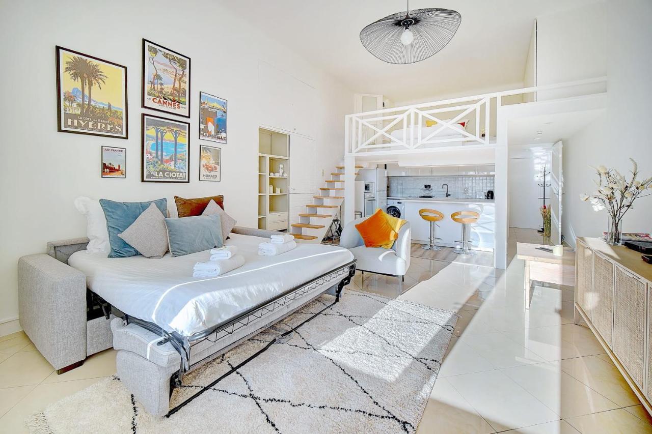 Immogroom- Cosy - Center- Ac - Terrace Apartamento Cannes