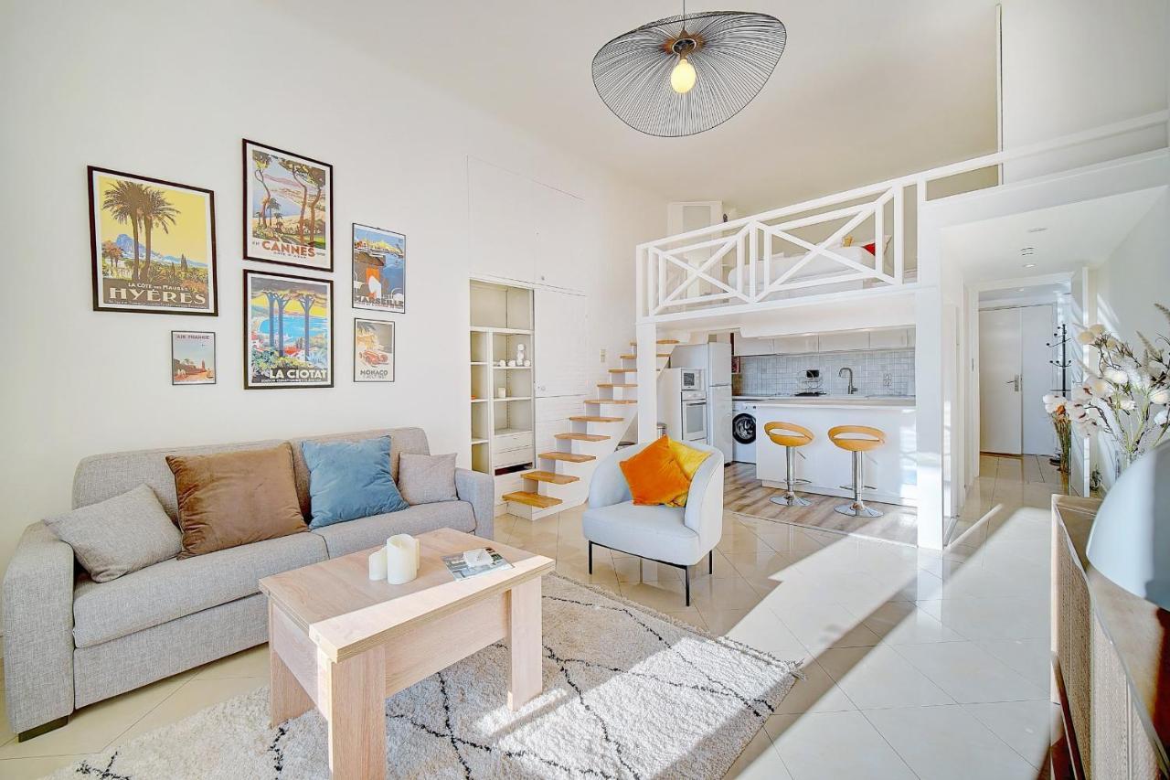 Immogroom- Cosy - Center- Ac - Terrace Apartamento Cannes