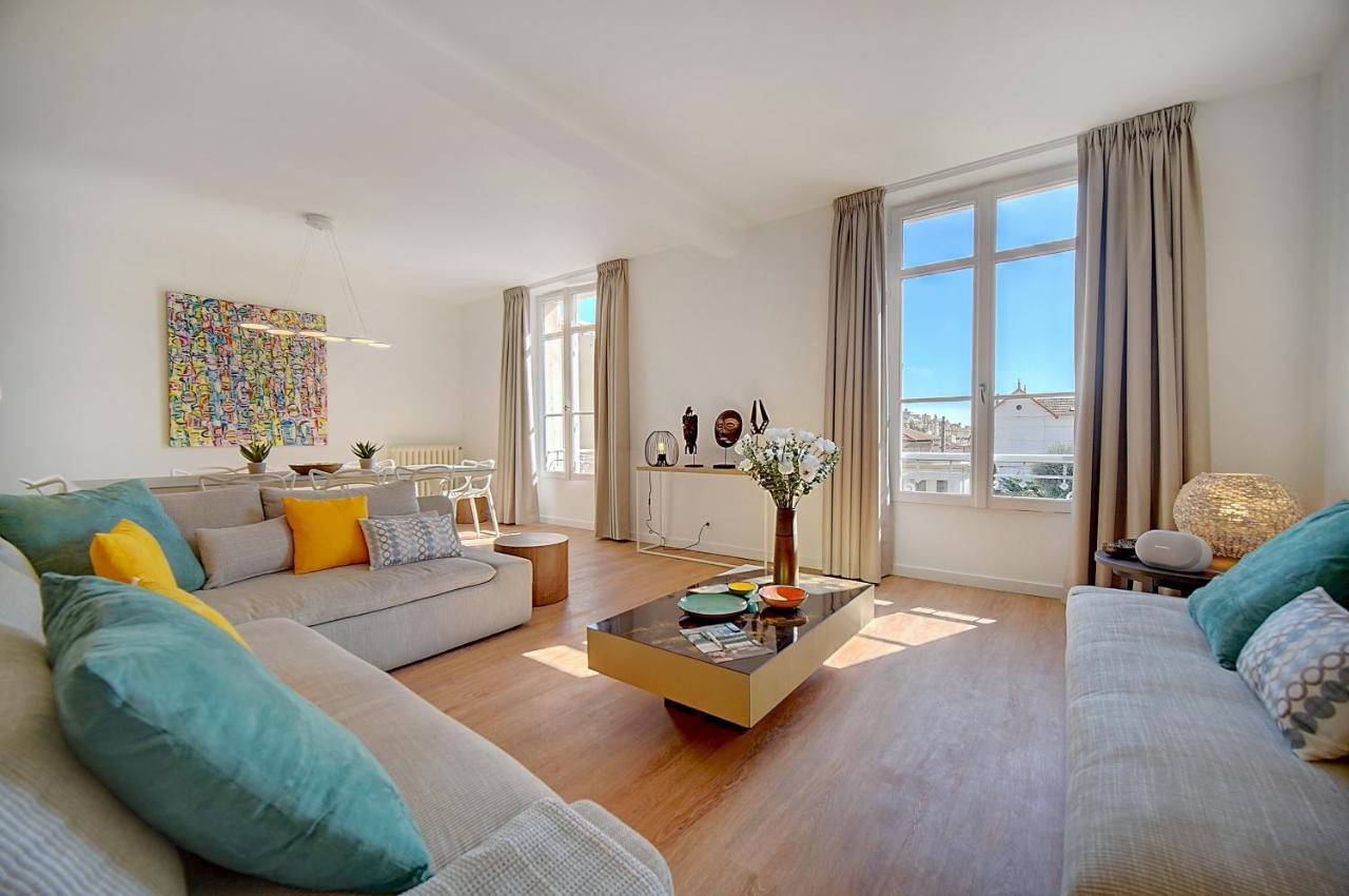 Immogroom - Magnificent 180m Duplex - Parking - Air Conditioning Apartment Cannes