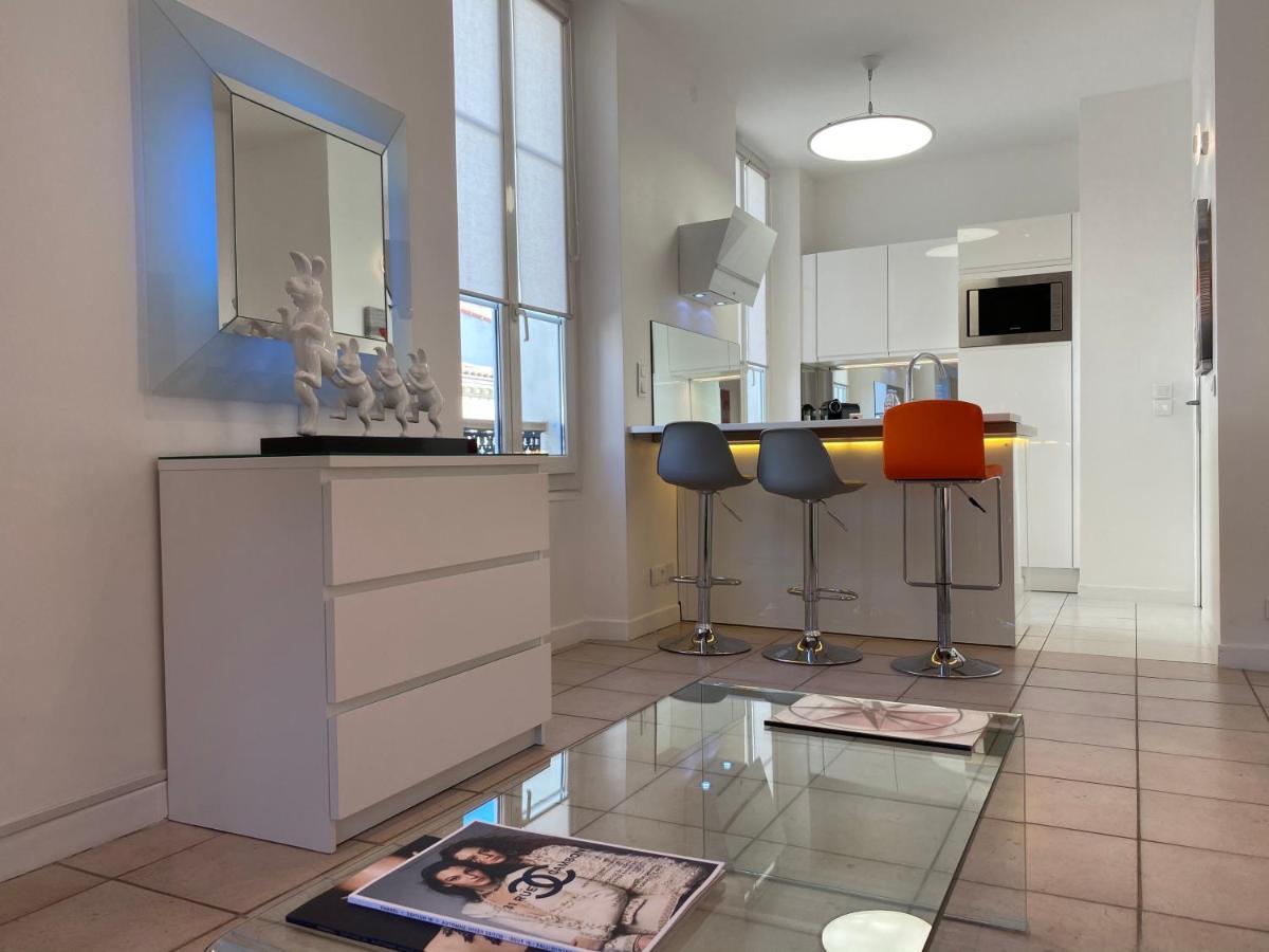 Centre Cannes, Logement Rénové Rue Piétonne, Proche Plage Et Palais Festival Appartement Cannes