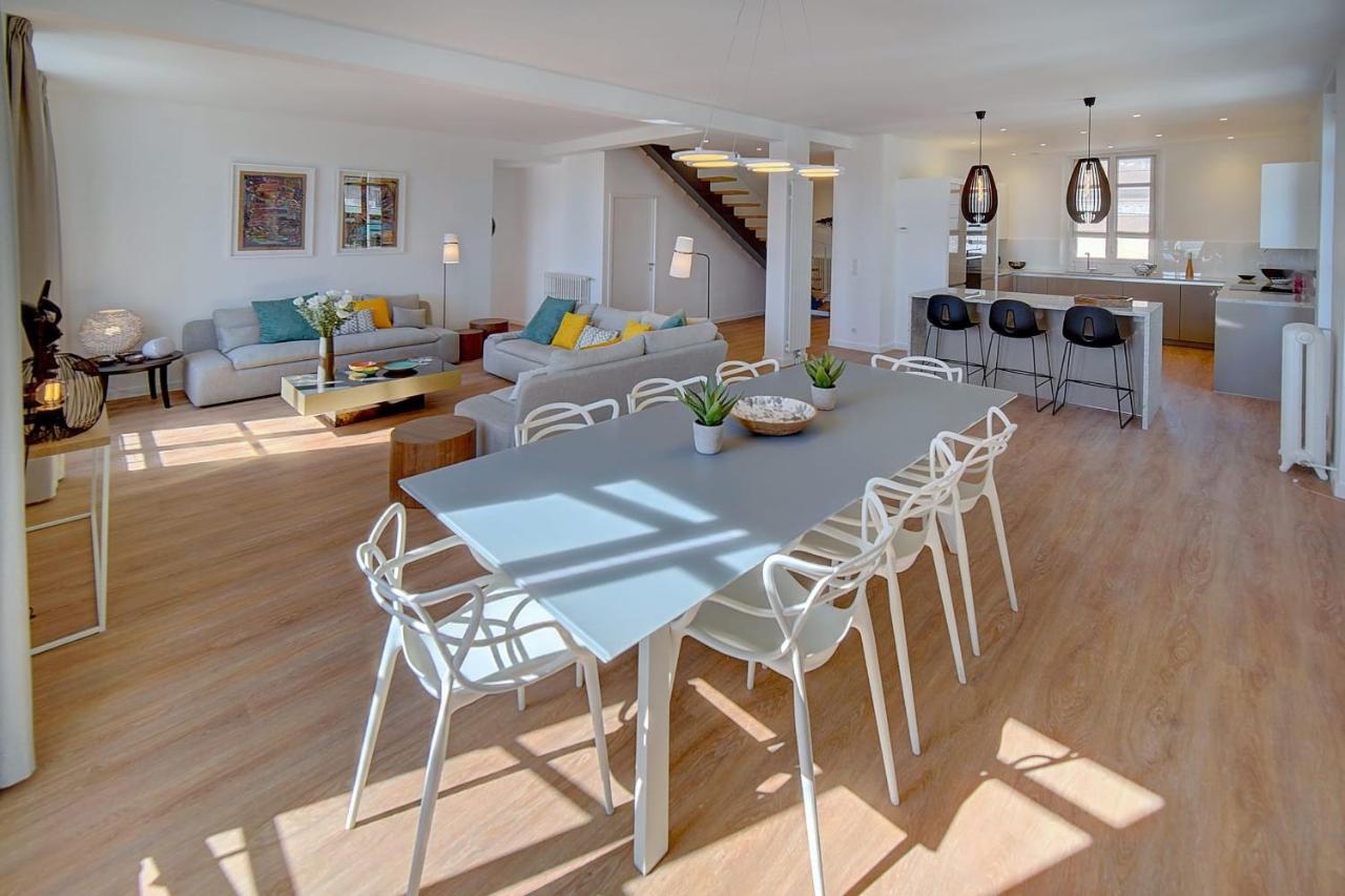Immogroom - Magnificent 180m Duplex - Parking - Air Conditioning Apartment Cannes