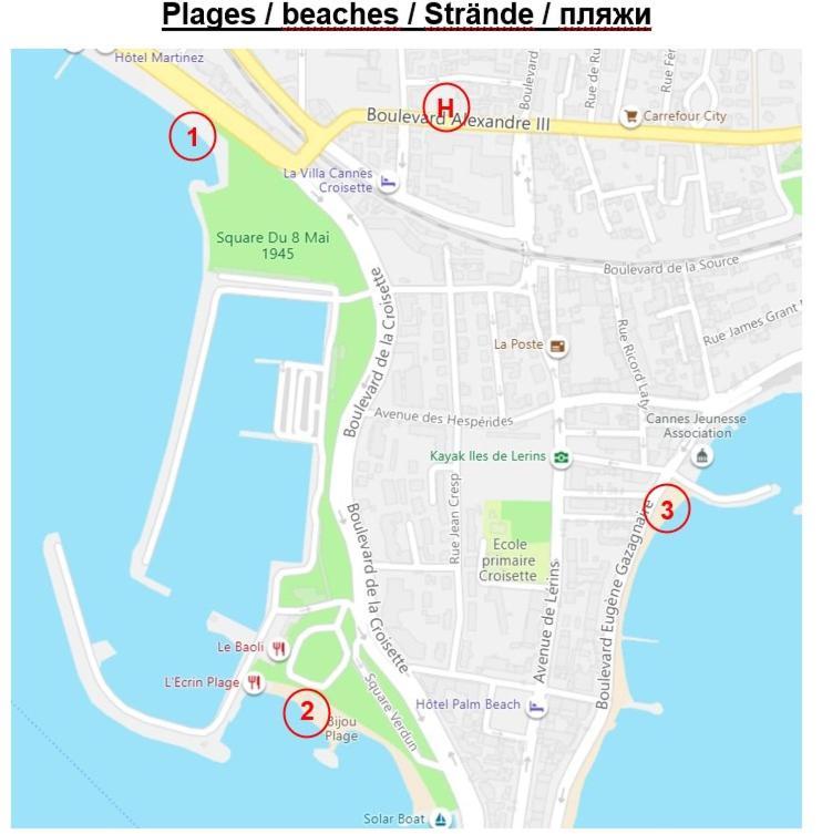 Palais Madrid, Croisette, 5 People, Bright 2 Bedroom Flat Apartment Cannes