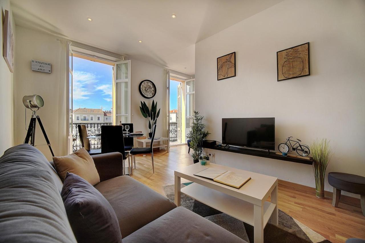 Apartment Le Art - 500m Des Plages - Clim - Verriere Cote D'azur