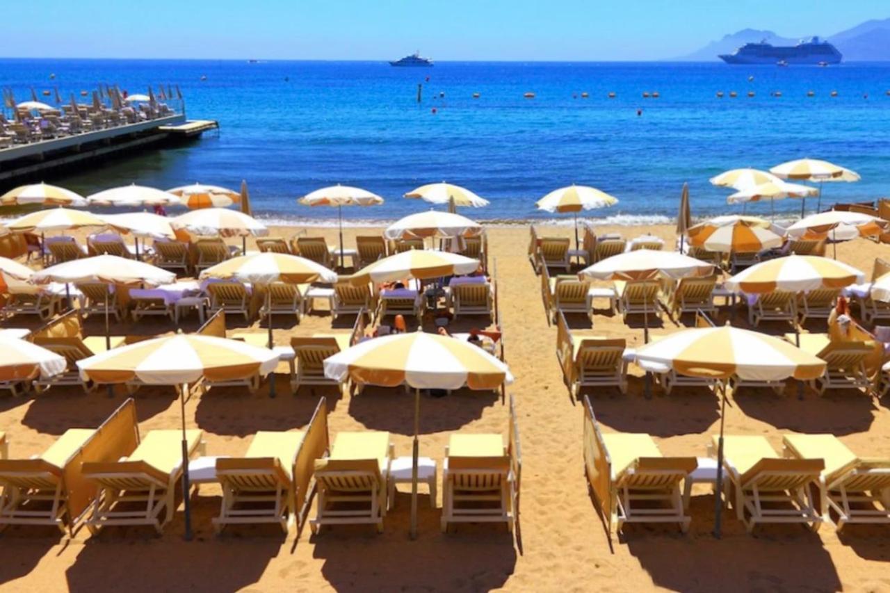 Center La Croisette Splendid 2 Bedroom In Premium Gardens And Balcony By Olam *