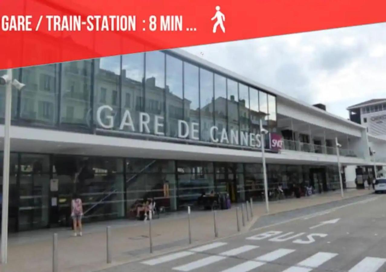 La Diva Du Festival - 10 Mn A Pied Palais & Plages - Cosy & Calme - Clim - Wifi * Cannes