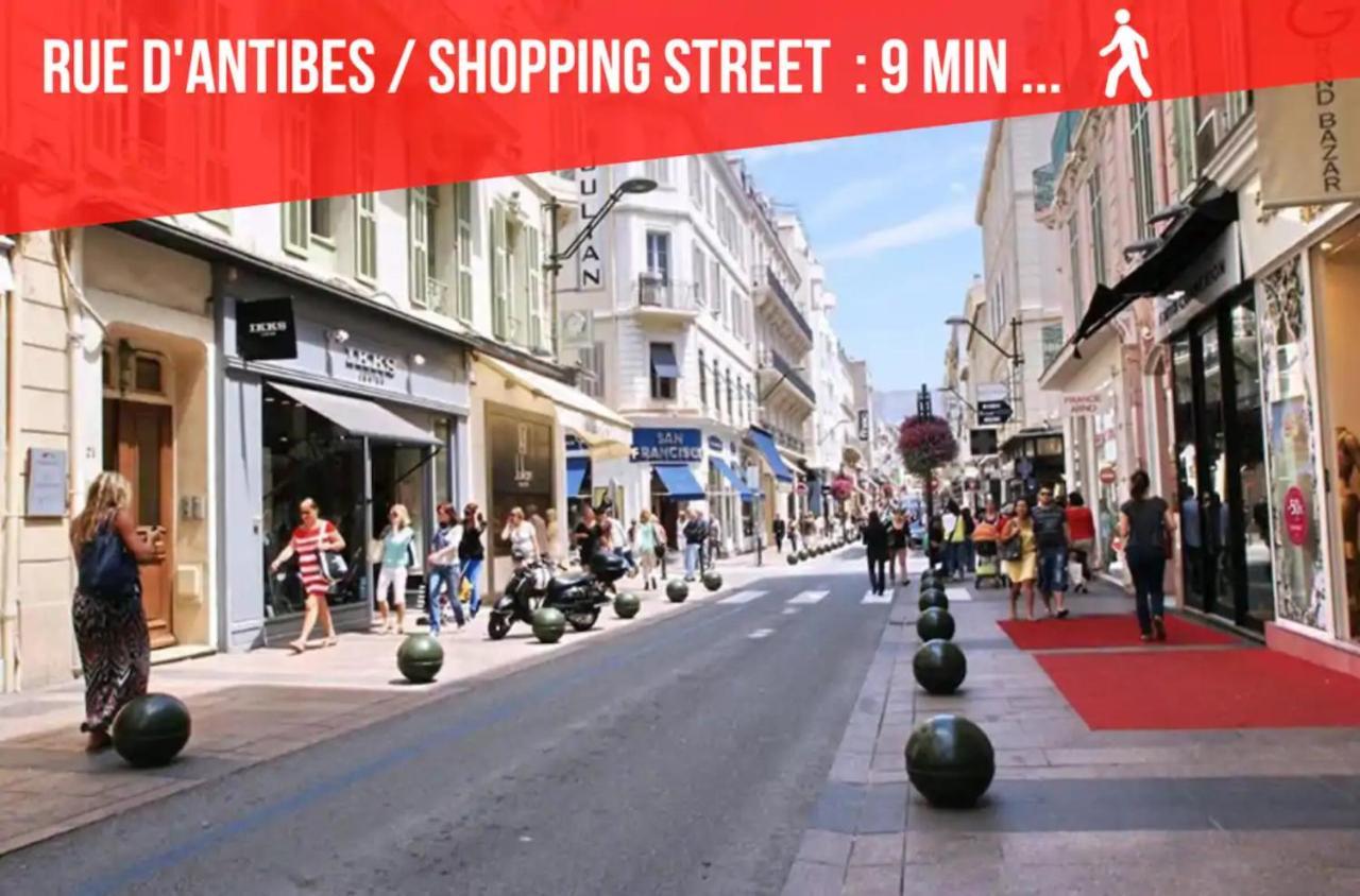 La Diva Du Festival - 10 Mn A Pied Palais & Plages - Cosy & Calme - Clim - Wifi * Cannes