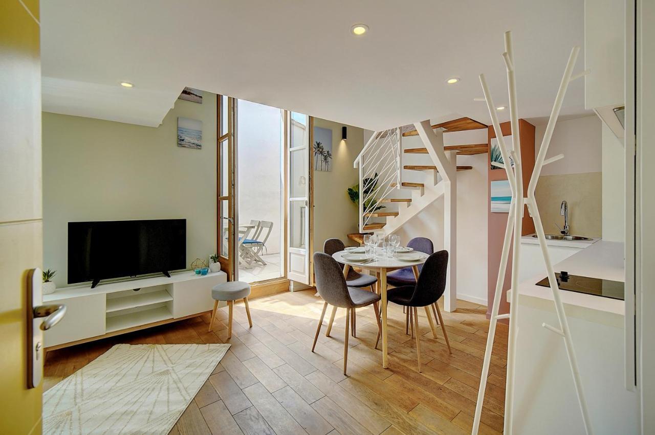 Appartement Mimosa-200m Plage-4minpalais-verrière Côte D’azur *