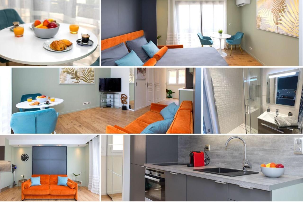 Le Classe : Hypercentre, 150m Palais, Climatisation Appartement Cannes
