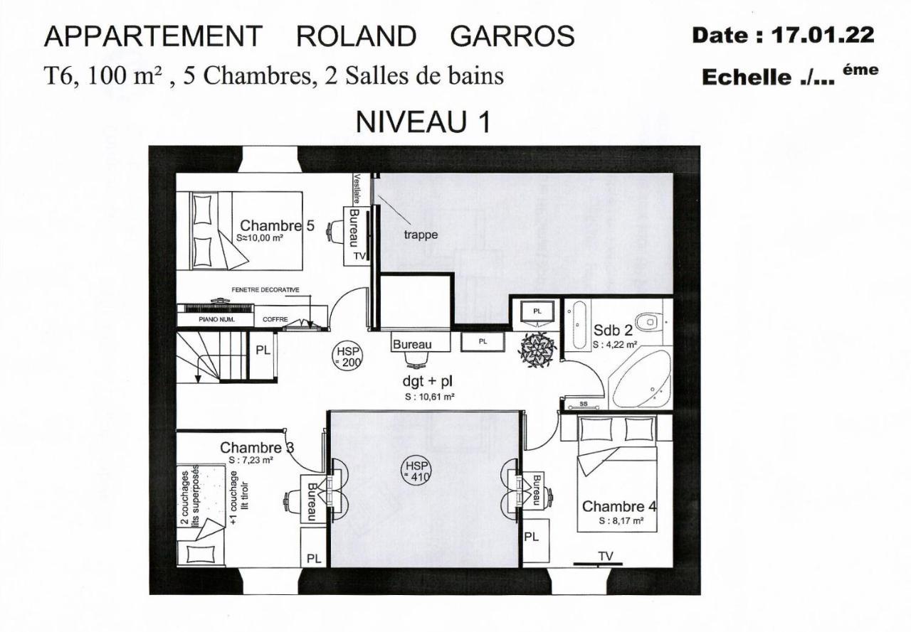 Appartement Duplex 5 *
