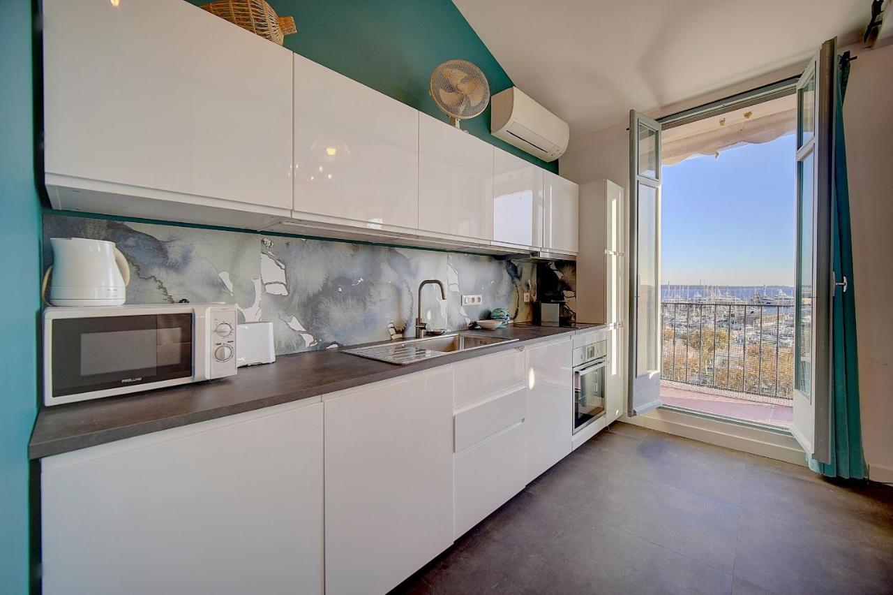 Exceptionnel 3 Pieces Avec Terrasse Vue Sur Vieux Port Centre L! A2b195 Cannes