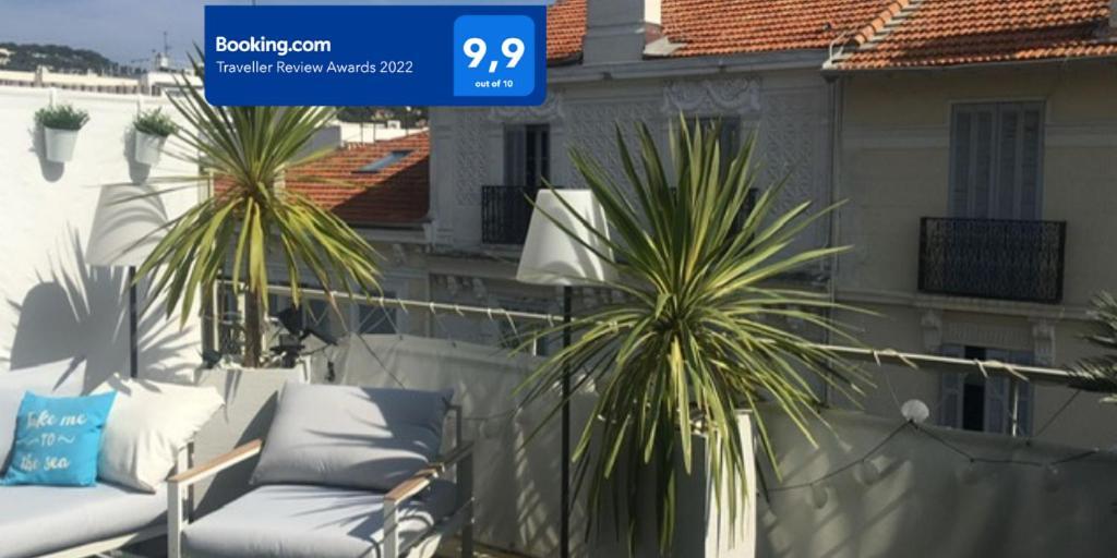 Terrasse Rue D'antibes 2 Chambres Proche Et Palais * Cannes