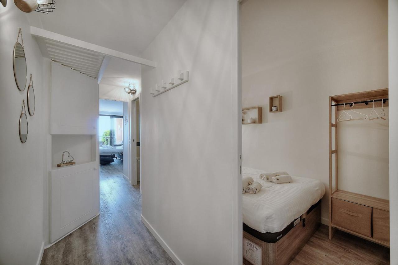 Appartement Immogroom - 2 Sea View - Renovated - Swimming Pool - Parking - Ac