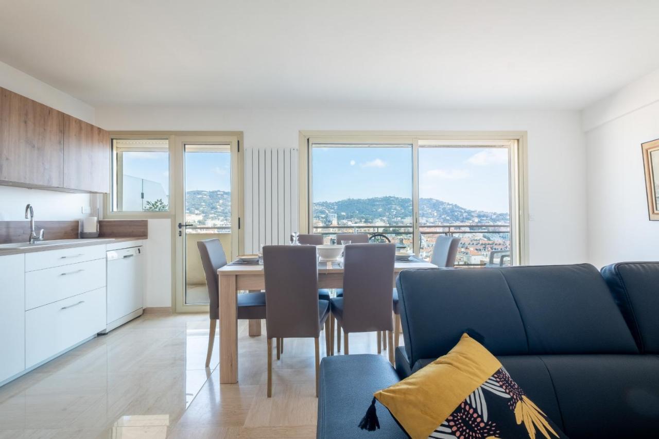 3-br Near Downtown Sea View Parking Cannes