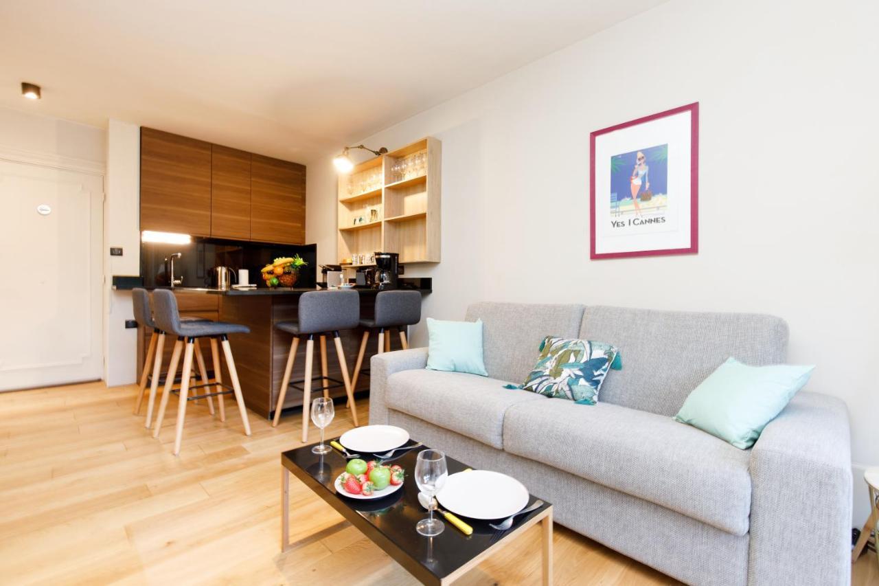 Appartement Le California - Plage Parking Prive Gratuit Terrasse Cannes