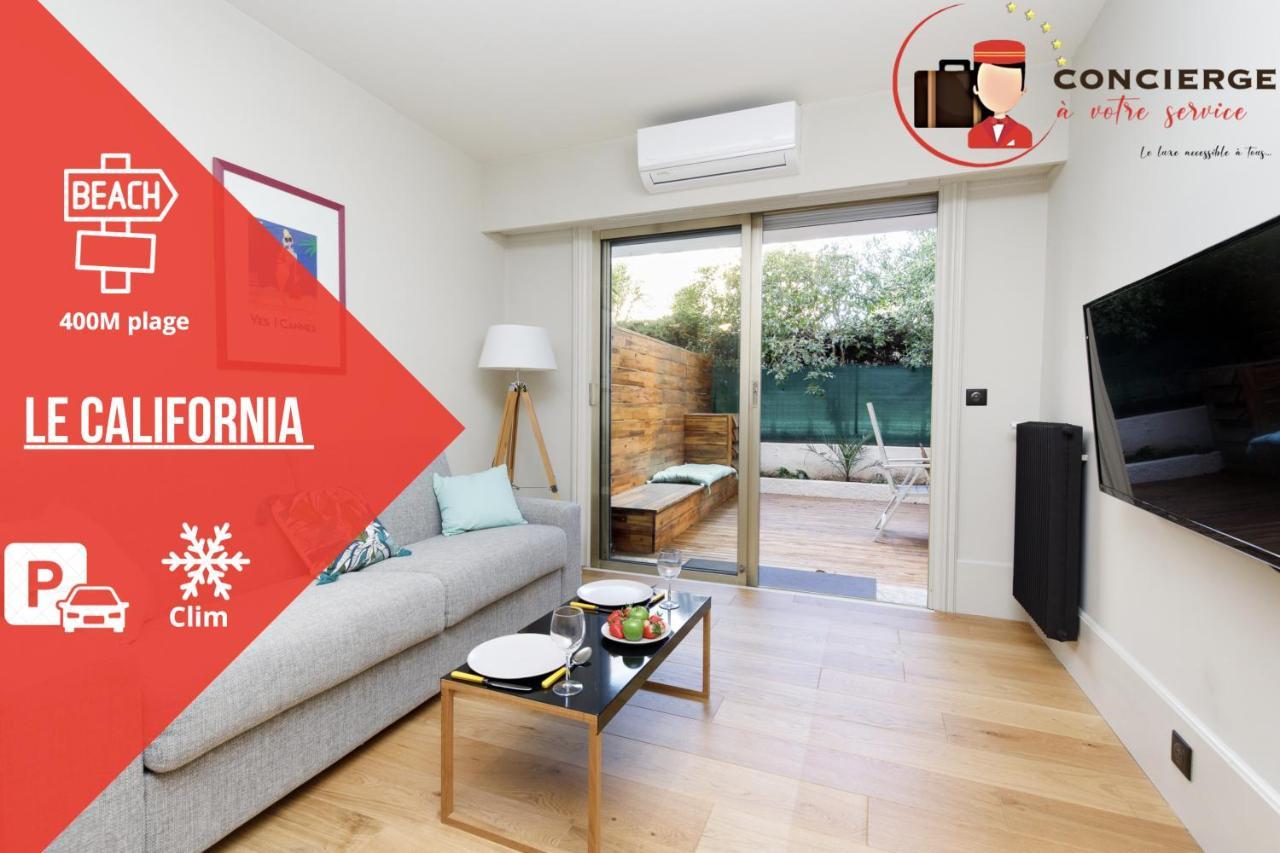 Le California - Plage Parking Prive Gratuit Terrasse