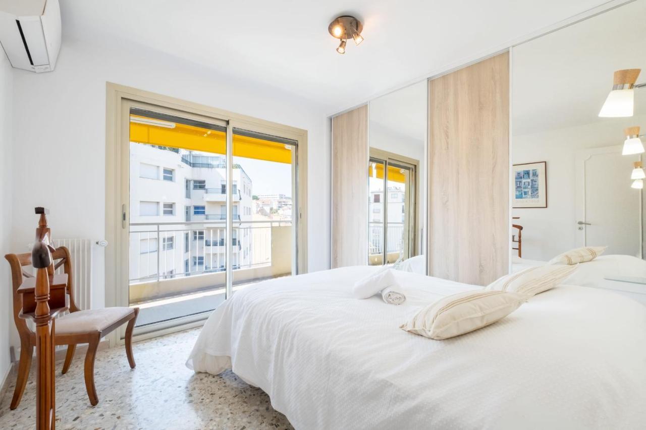 3-br Near Downtown Sea View Parking Apartamento Cannes