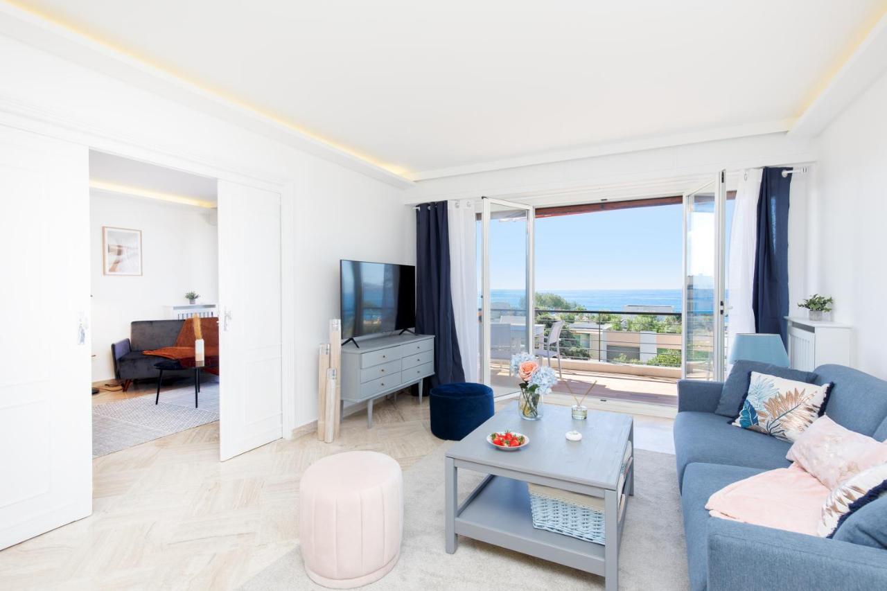 Apartment Riviera - Sea View - Clim - 50m - De Standing - Spacieux 180 M2 - Parking Cannes