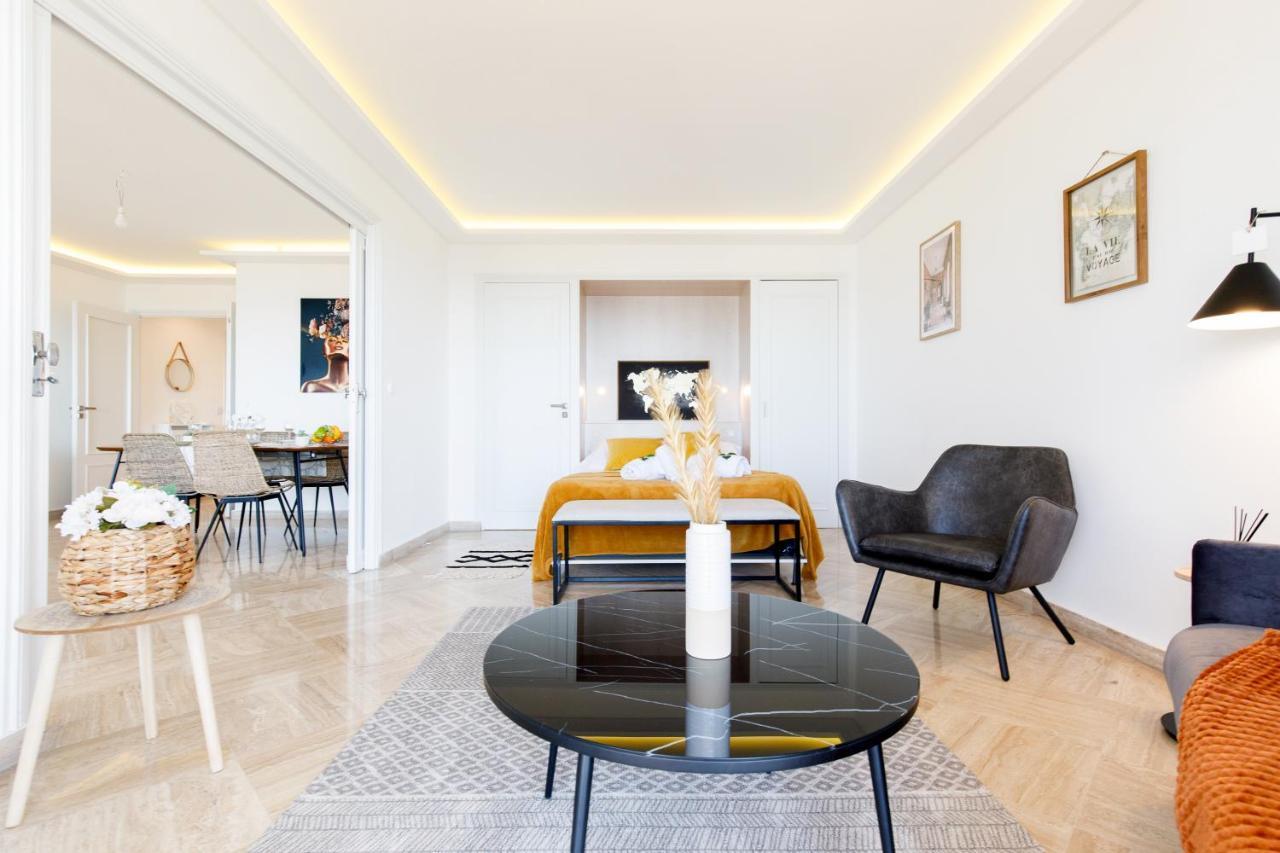 Riviera - Sea View - Clim - 50m - De Standing - Spacieux 180 M2 - Parking Apartment