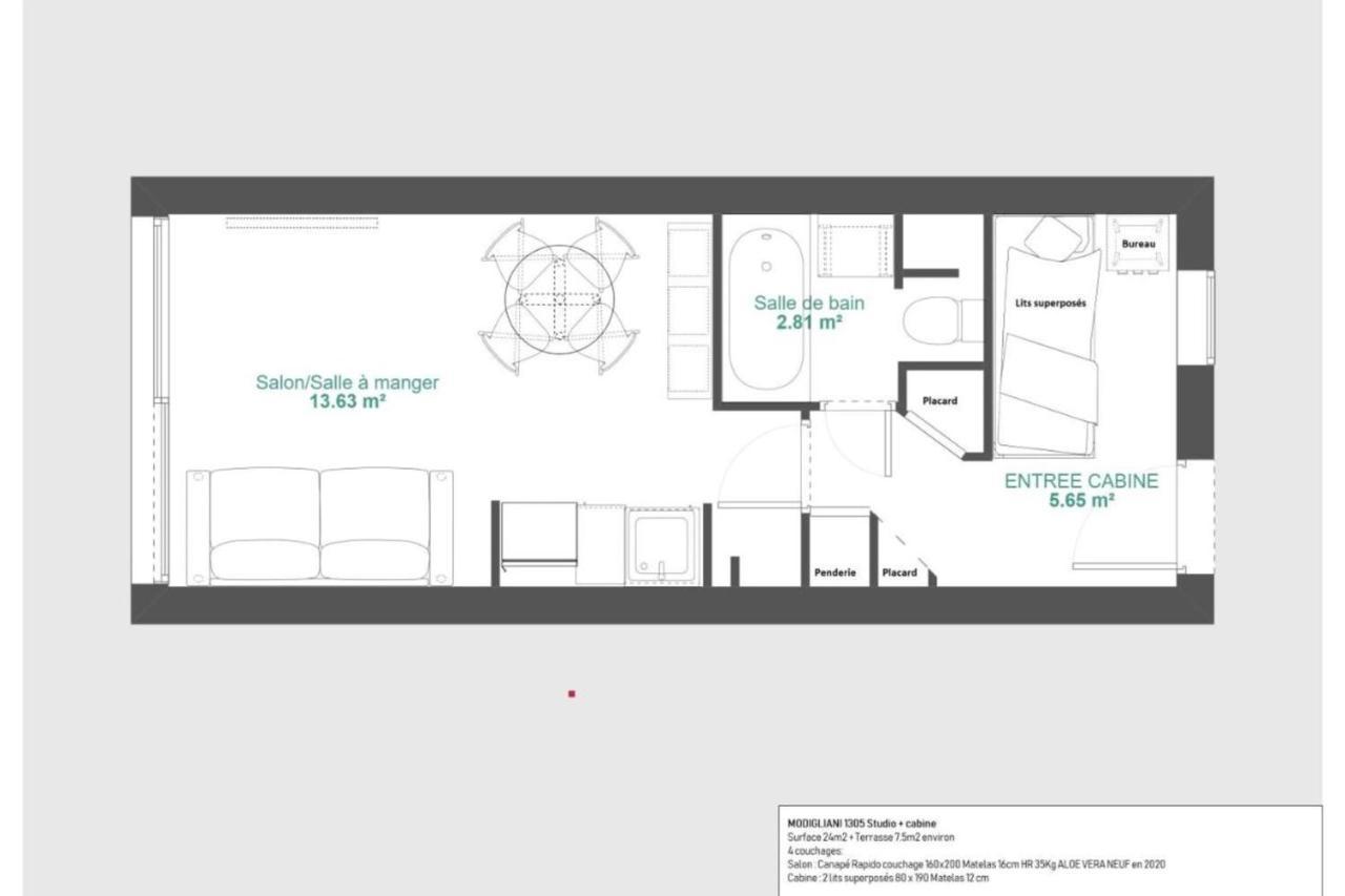 Immogroom - 2 Sea View - Swimming Pool - Terrace - Parking - Ac *