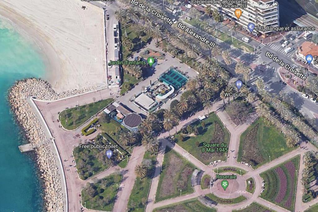 Palais Madrid, Croisette, 5 People, Bright 2 Bedroom Flat Apartment *