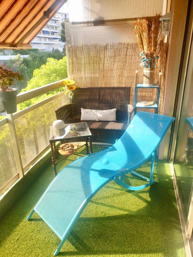 Luxurious In 450m From Sea With Terrace And Air Conditioning And Private Parking Cannes