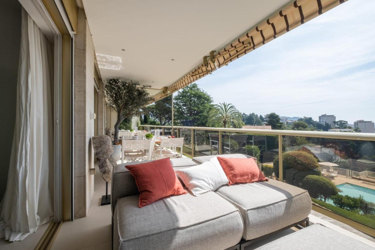Apartment Elegant 3-room With Terrace Pool & Island Views Cannes