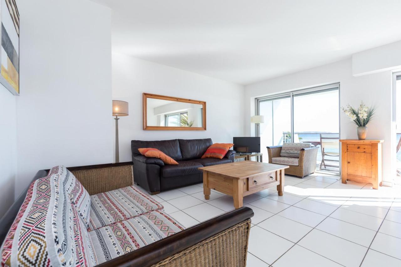 Apartment Beachfront Terrace: Bright Two-bedroom With Sea Views