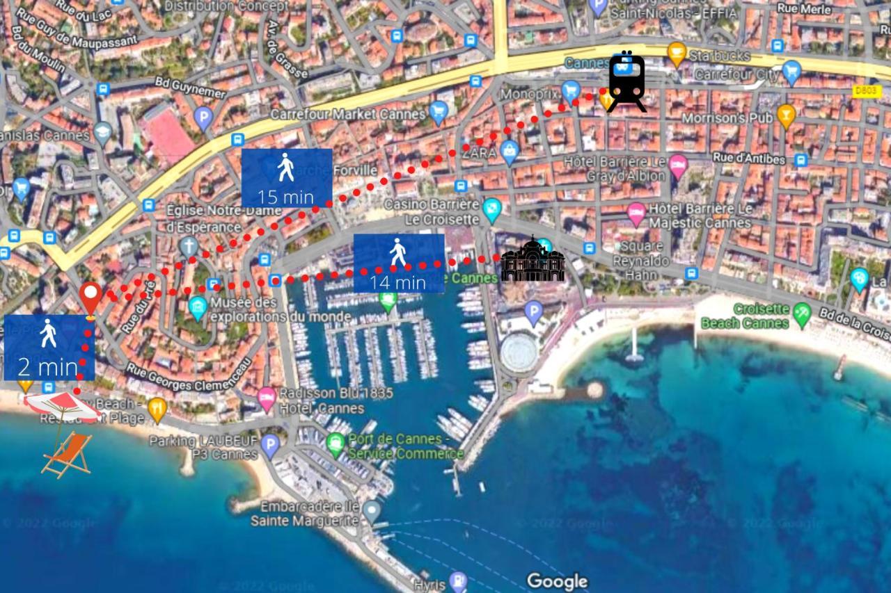 Le Dol - 150m Plages - Suquet - Verriere Cote D'azur