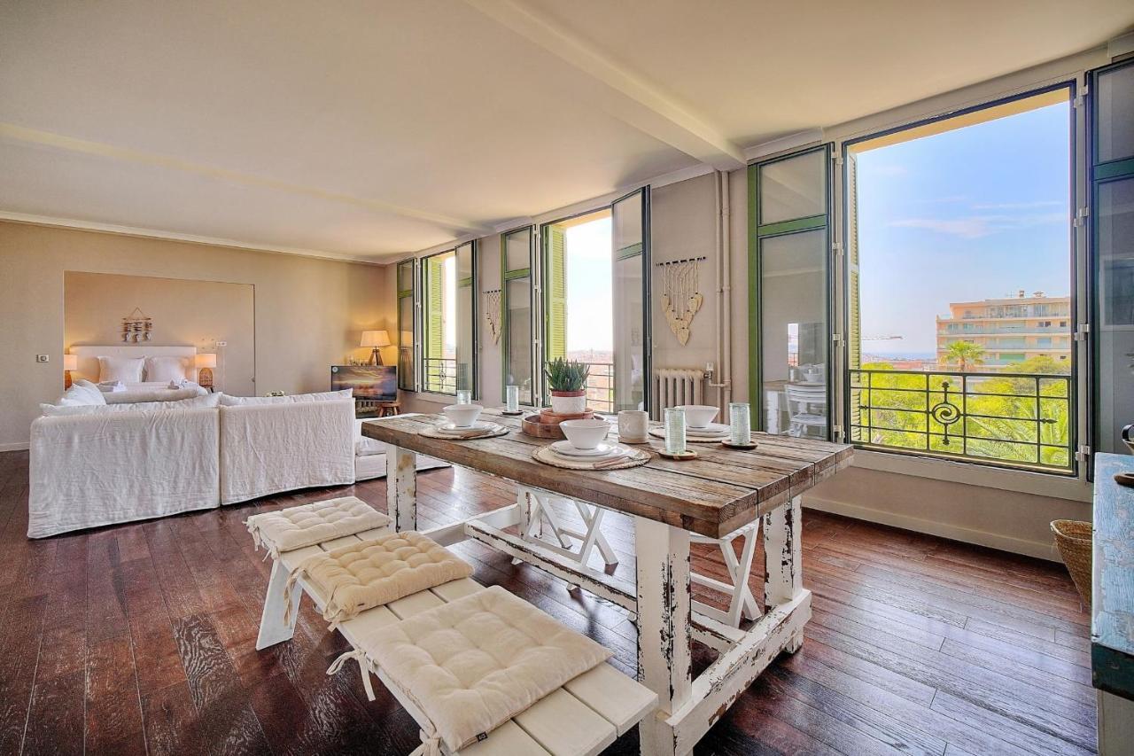 Immogroom - Large - Parking - Air Conditioning - Sea View - Wifi * Cannes