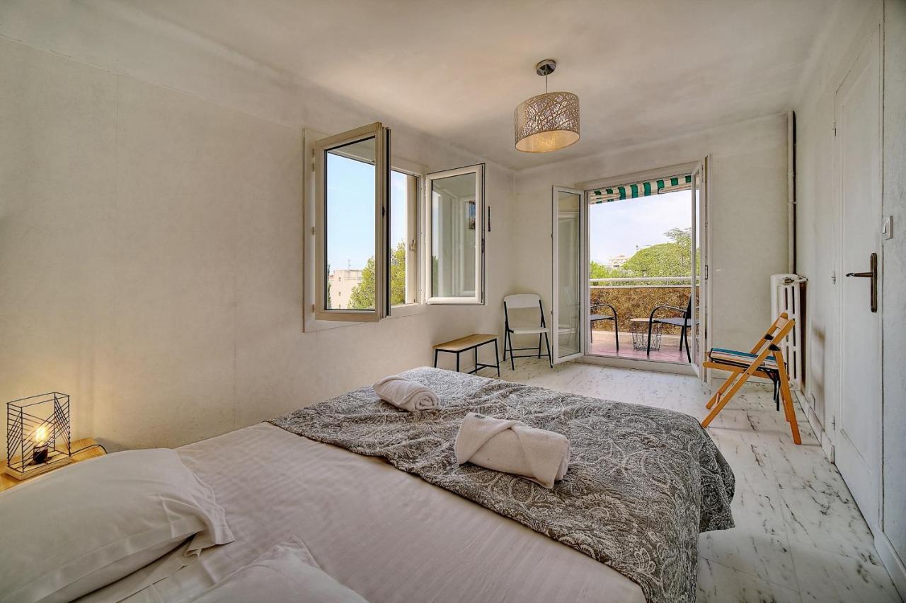 Immogroom - Fully Equipped - Terrace With Sea View - Ac Apartamento Cannes