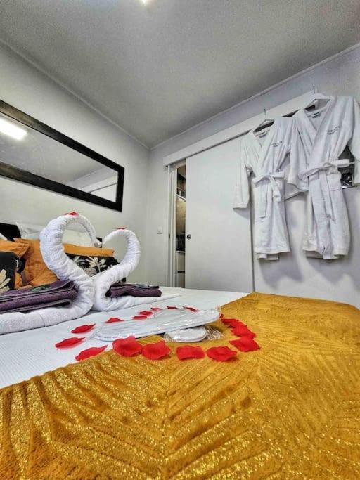 Apartment Love A - 25m2 Pour 2 Personnes Avec Un Jacuzzi Prive Cannes