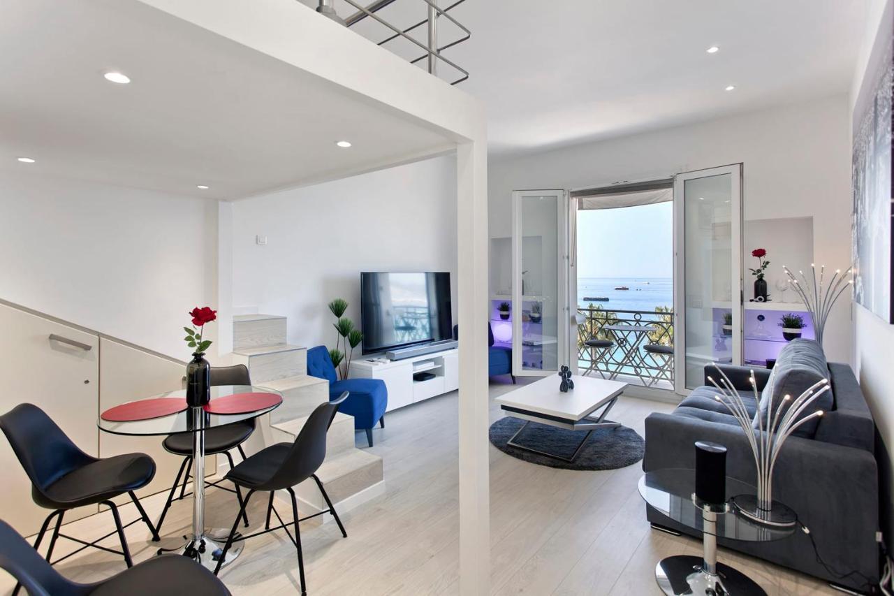 Ref 1196 - Croisette - Sea View For Rent Apartment *
