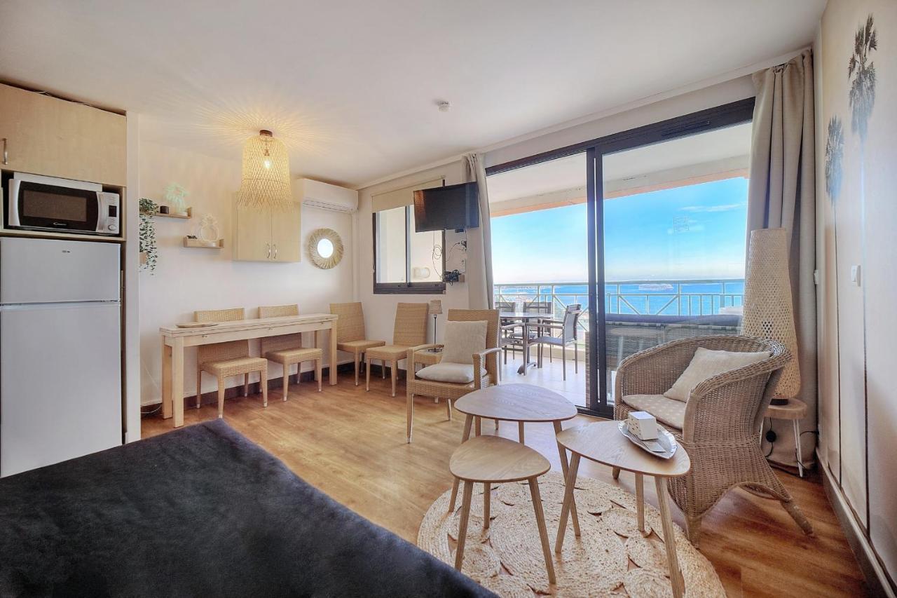 Appartement Immogroom - 1br Sea View - Wifi - Terrace - Ac - Pool - Parking Cannes