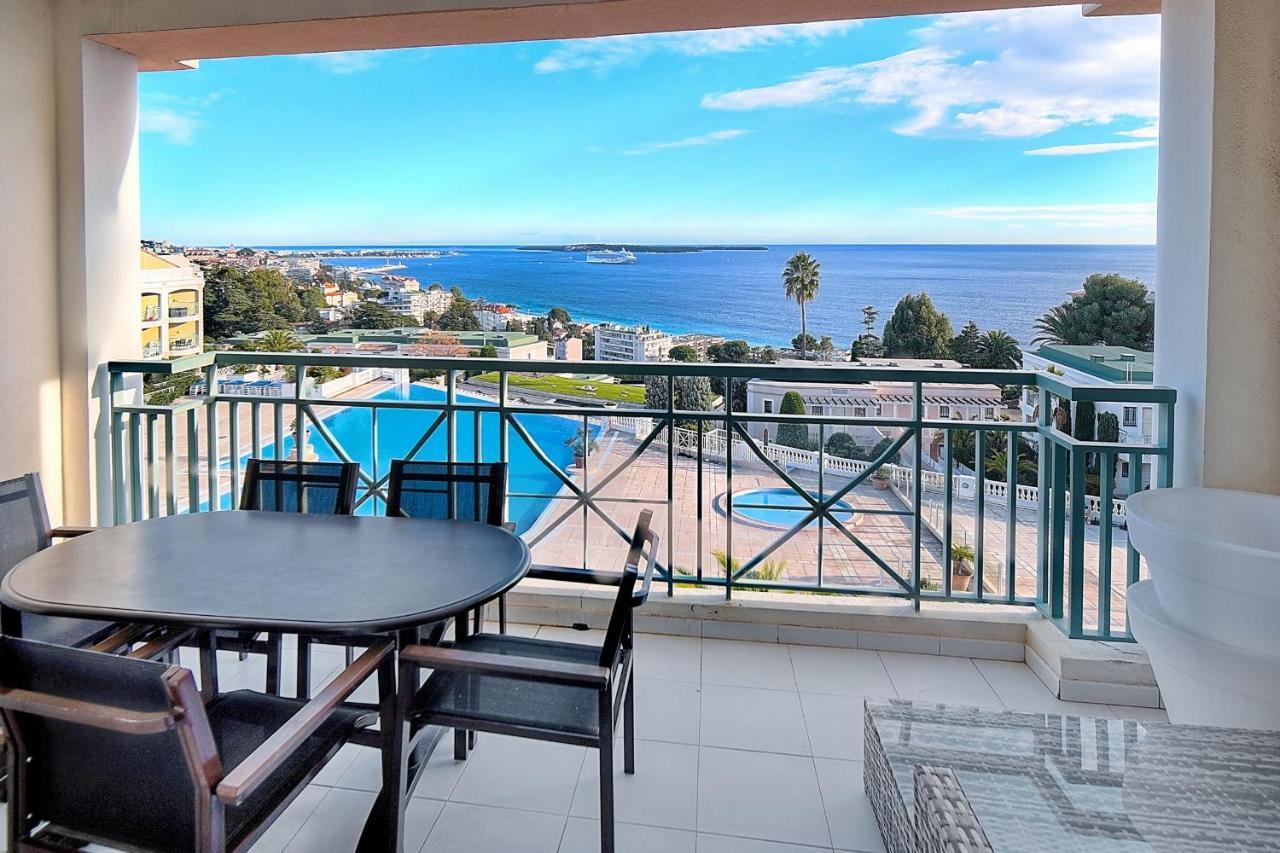Immogroom - 1br Sea View - Wifi - Terrace - Ac - Pool - Parking