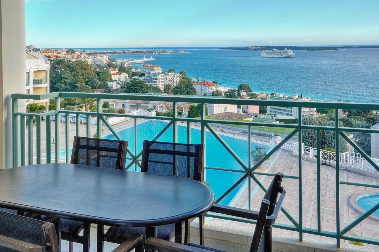 Immogroom - 1br Sea View - Wifi - Terrace - Ac - Pool - Parking Appartement