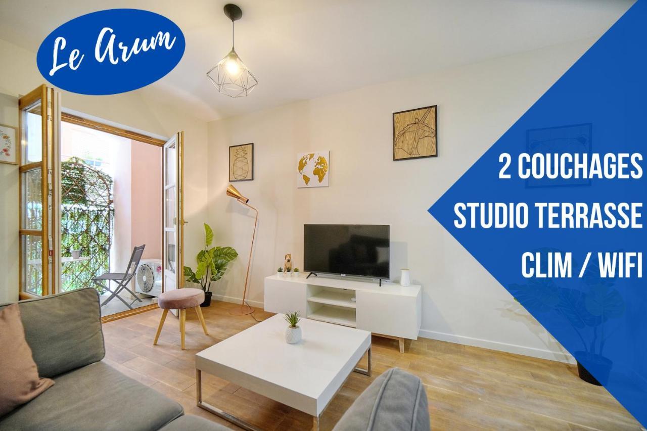 Laurier-200m Plage-4min Palais-verrière Côte D’azur Apartment