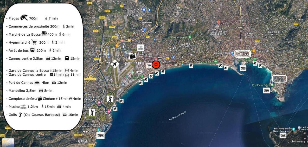 Cannes, A 500 M, Maison Rare Cannes