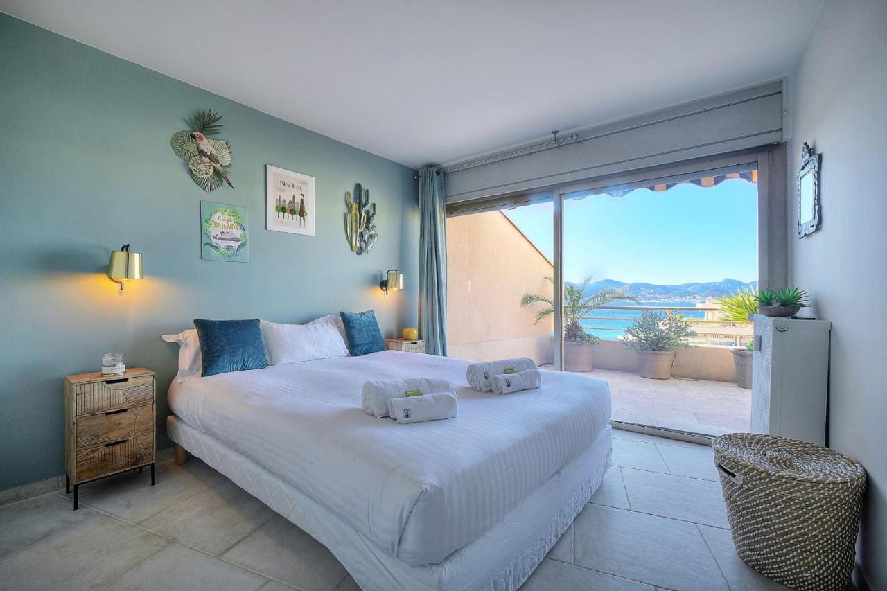 Immogroom - Panoramic Sea View - Terrace - 1 Min From The - Parking Apartment